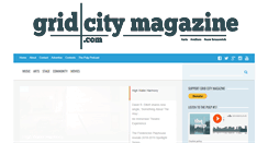 Desktop Screenshot of gridcitymagazine.com